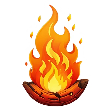 ancient fire sticker