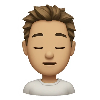 Garen eyes closed sticker