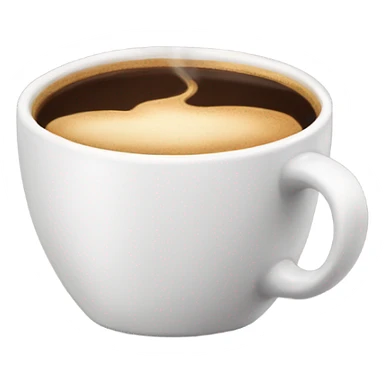 Cup of coffee with arms and legs  sticker