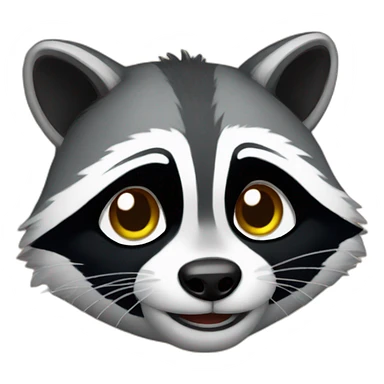 gay racoon sticker