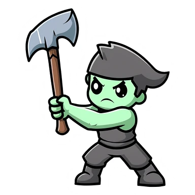angry Axe from Dota 2 sticker