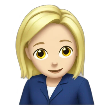 Le pen sticker