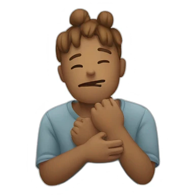 TIRED HURT HANDS sticker