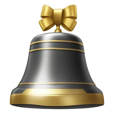 Celebration bell sticker