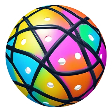 floor hockey ball sticker