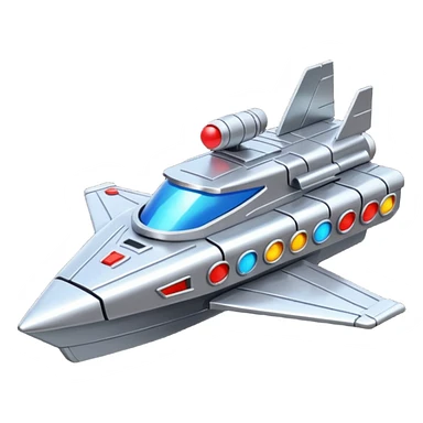 a galaga ship sticker