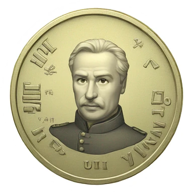 One hryvnia (UAH) sticker