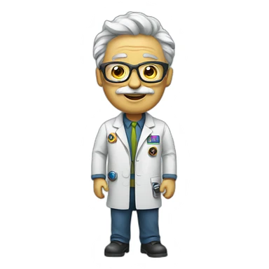 good professor in space sticker