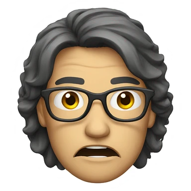 angry teacher sticker