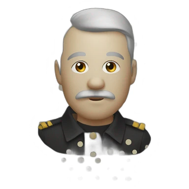 Staline on a dot sticker