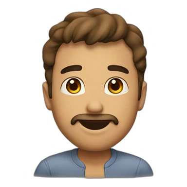 Love you man sticker