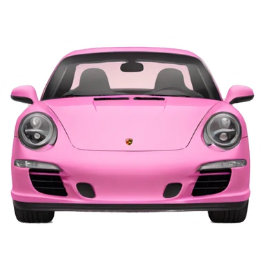 porsche pink sticker