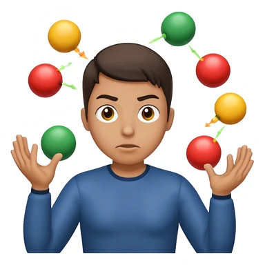 Juggling bombs sticker