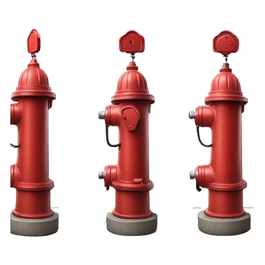 fire hydrant  sticker