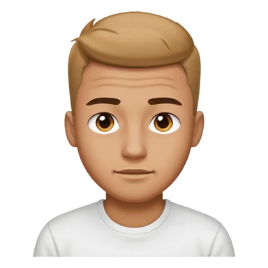 Man with short fade sticker