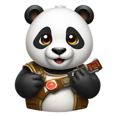 Gaming Panda sticker
