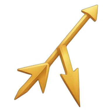 arrow upwards sticker