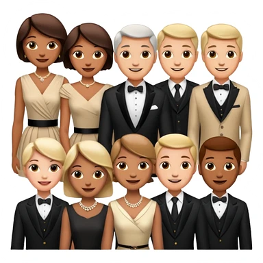 a people with lots of money sticker