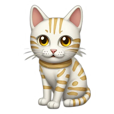 mummy cat sticker