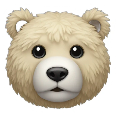 Ours en peluche sticker