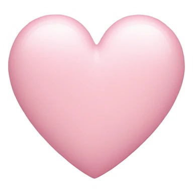 Pastel pink heart sticker