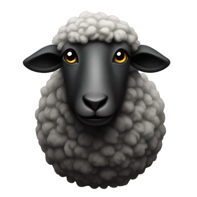 homeless black sheep sticker