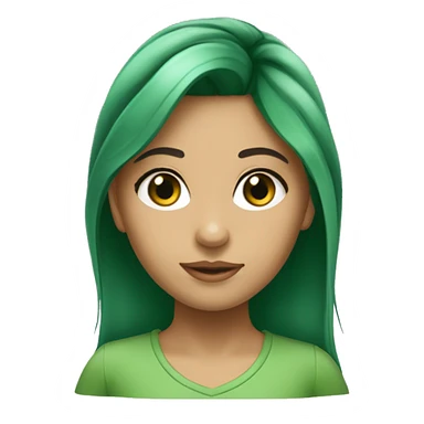 menina loira olhos verdes pele clara e cabelo cumprido sticker