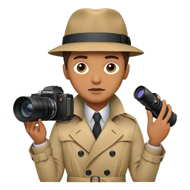 crime photographer sticker