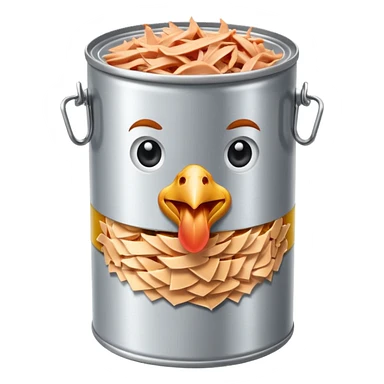canned chicken sticker