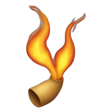 Fire fart sticker