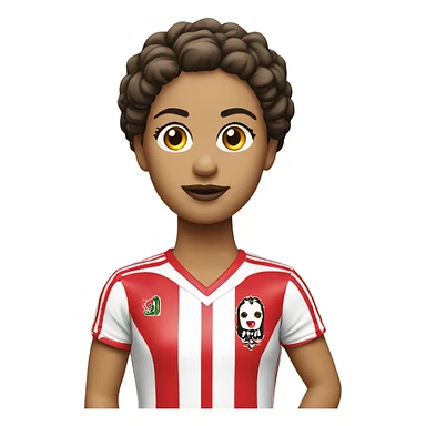 Chica camiseta Athletic Bilbao  sticker