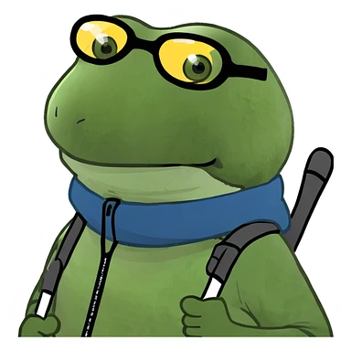 going skiing sticker