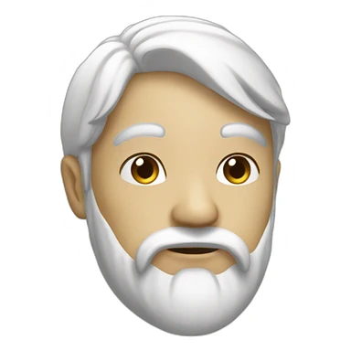 Magicien White sticker