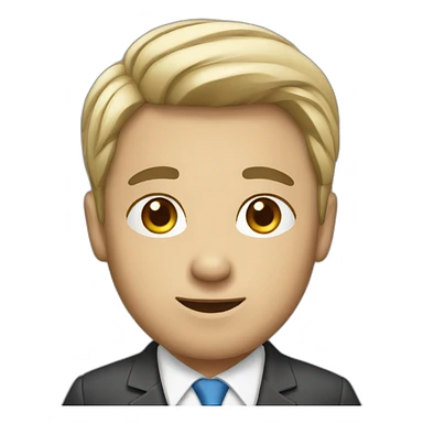 business person sticker