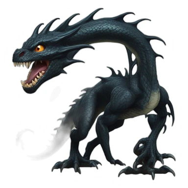 venom symbiont dragon sticker