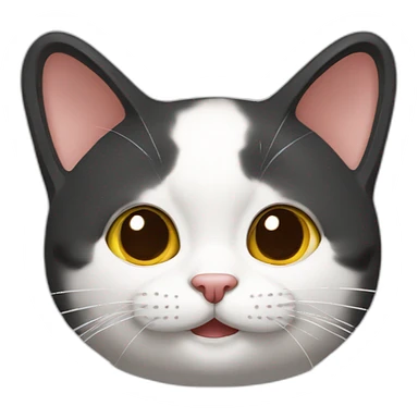 Chinois quk menge un chat sticker