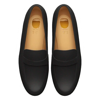 one black Loafers sticker