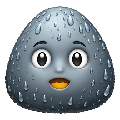 67 rain rock sticker