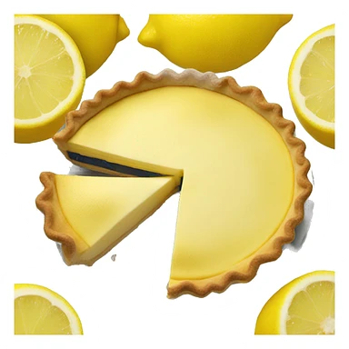 Lemon pie sticker