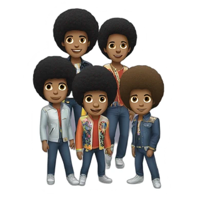 Jackson five sticker