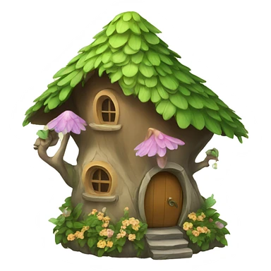 Fairy house sticker