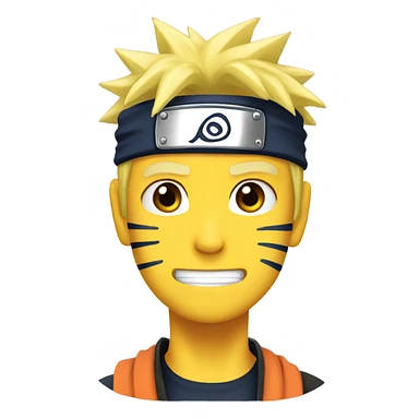 Naruto emoji sticker