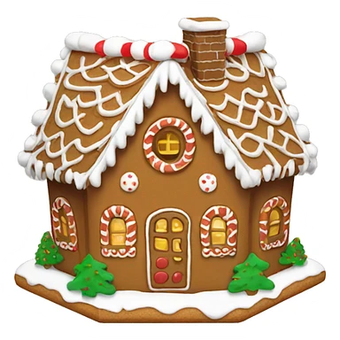 gingerbread house sticker