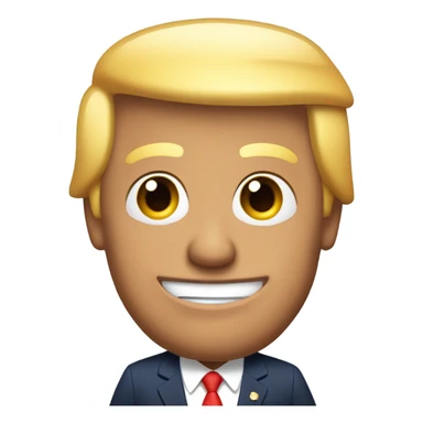 Donald Trump in a dress sticker