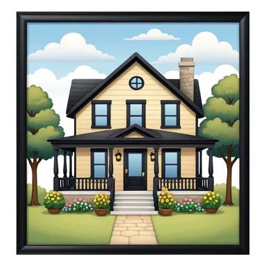 grandma’s house  sticker