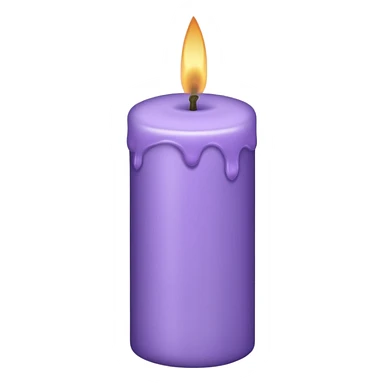 Lavender candle  sticker