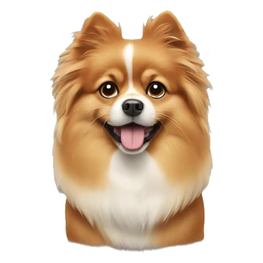 Pommeranian dog sticker