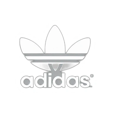 Adidas logo sticker