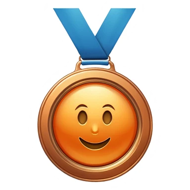 sixth place medal emoji sticker