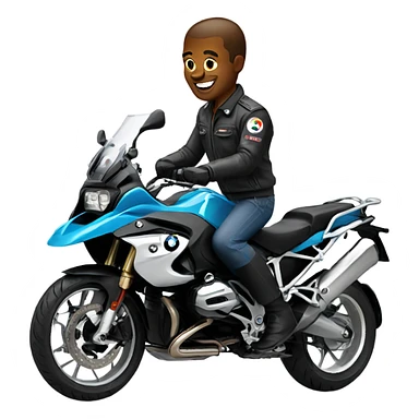 Riding my bmw sticker